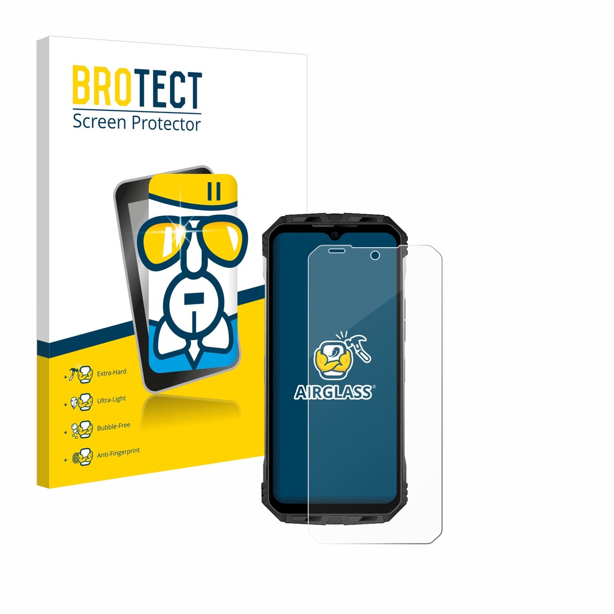 Screenprotector voor Doogee S110 Beschermglas transparant