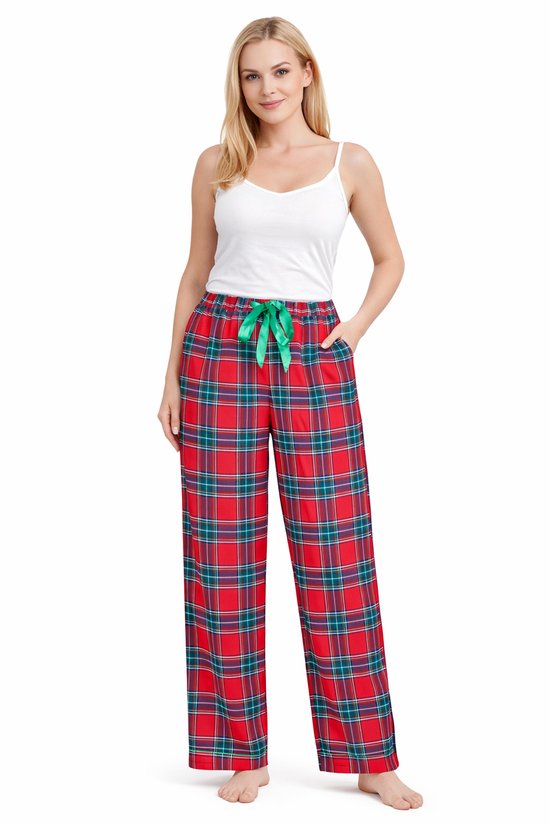 Starry Indigo - Dames Pyjamabroek Flanel - Lang