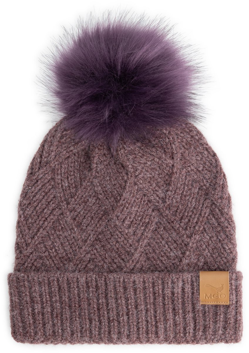 MGO Darcie Dames - Beanie - Paars