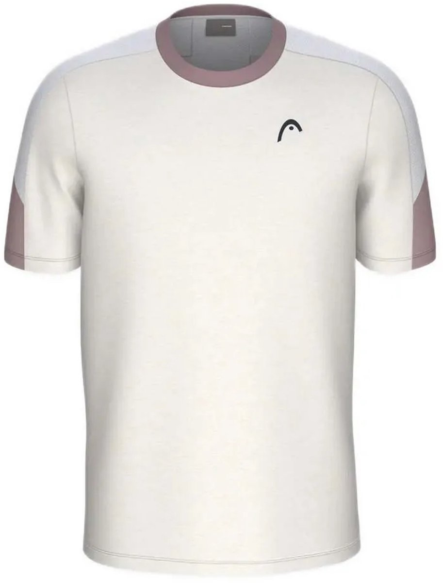 Head Racket Play Tech T-shirt Met Korte Mouwen Wit XL Man