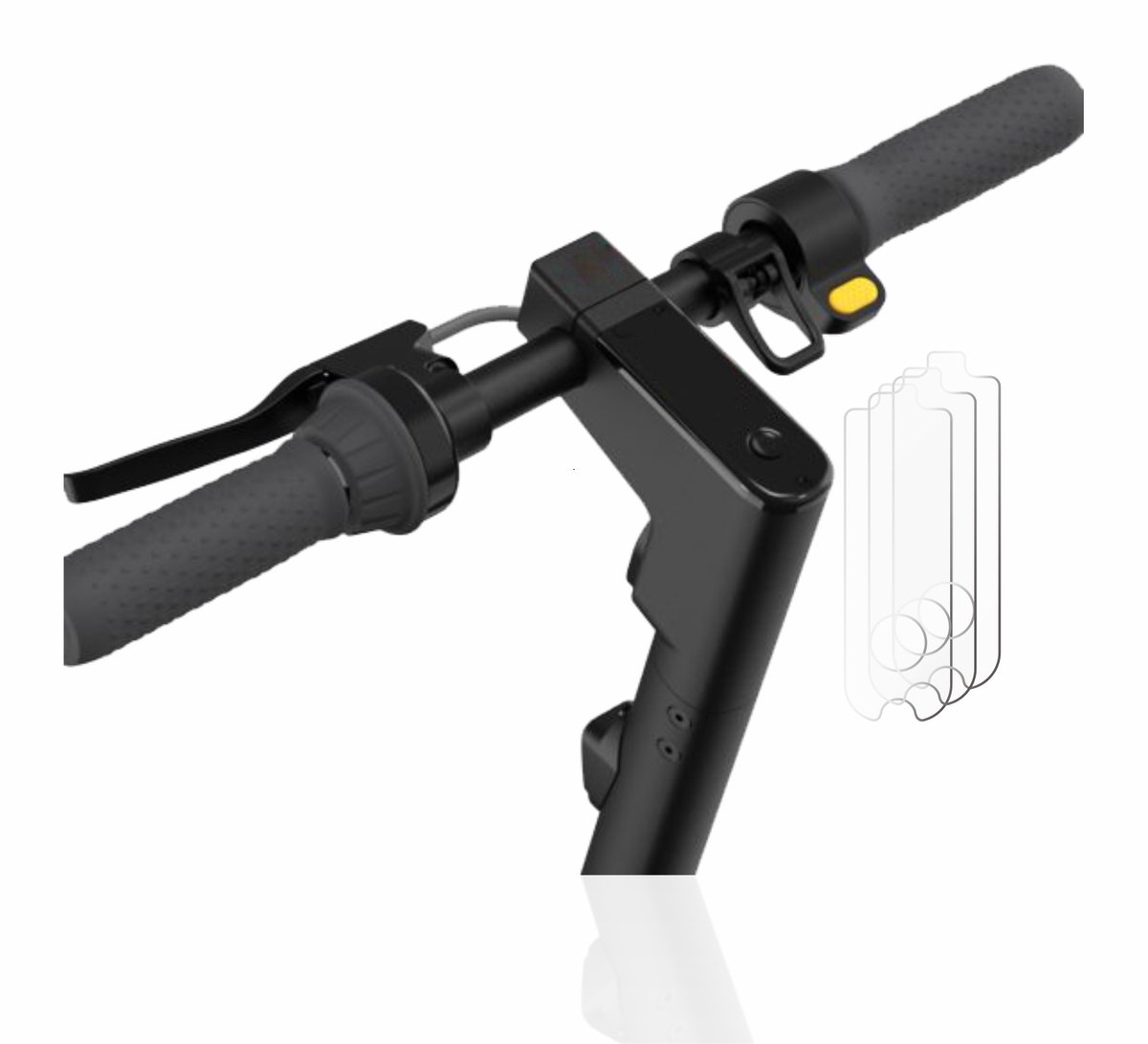 Screenprotector 3 Stuks voor Segway Ninebot KickScooter MAX G30 / G30D / G30D II Beschermglas transparant – foto 6