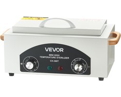 VEVOR Hogetemperatuurautoclaafmachine 2l 300w Reinigingsbox Sterilisatorbox