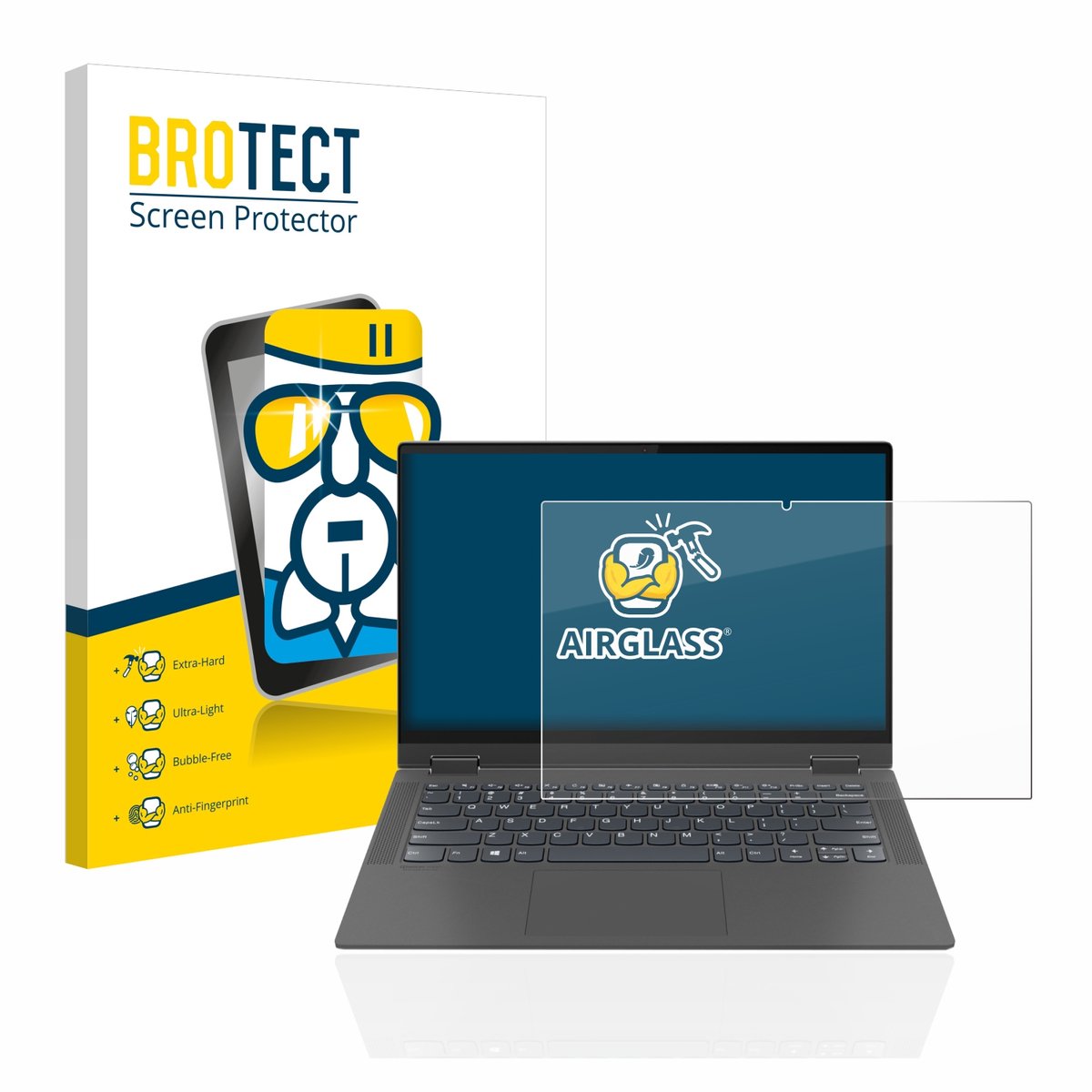 Screenprotector voor Lenovo IdeaPad Flex 5 14" 2020 Beschermglas transparant