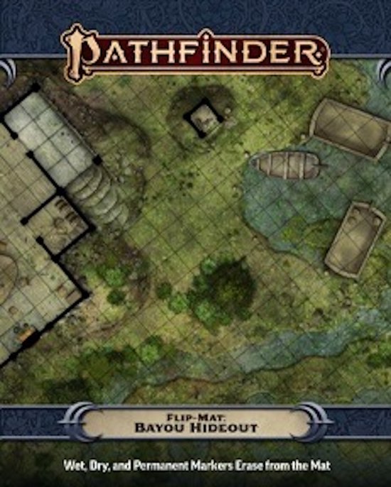 Pathfinder Flip-Mats- Pathfinder Flip-Mat: Bayou Hideout - cover