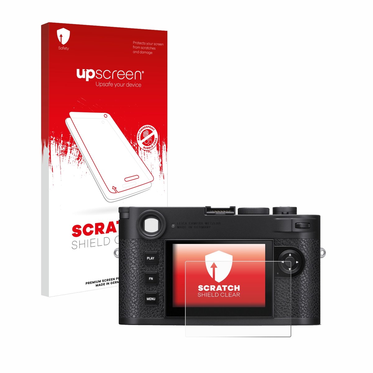 upscreen - Screenprotector voor Leica M11 - Folie Beschermfolie transparant