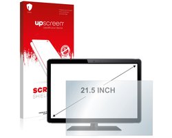 upscreen - Screenprotector voor Industriële Monitoren mit 21.5 inch Schermen [477 mm x 268 mm, 16:9] - Folie Beschermfolie transparant