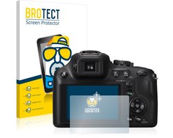 BROTECT - Screenprotector voor Panasonic Lumix DMC-FZ72 - Folie Beschermfolie matte 2 Stuks