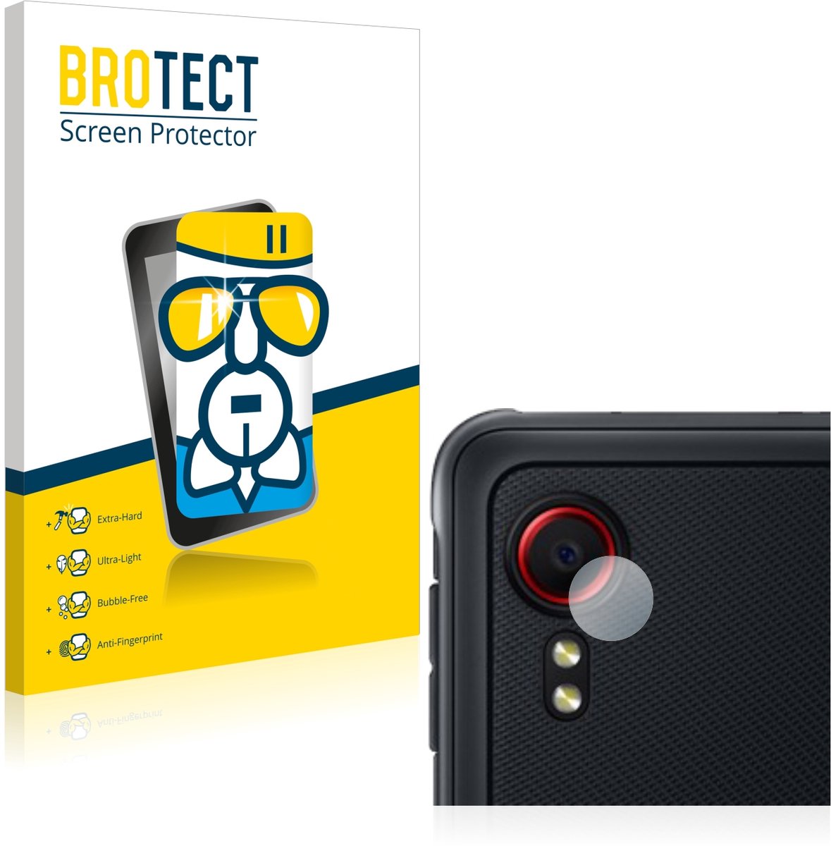 Screenprotector voor Samsung Galaxy XCover 5 (ALLEEN Camera Lens) Beschermglas transparant