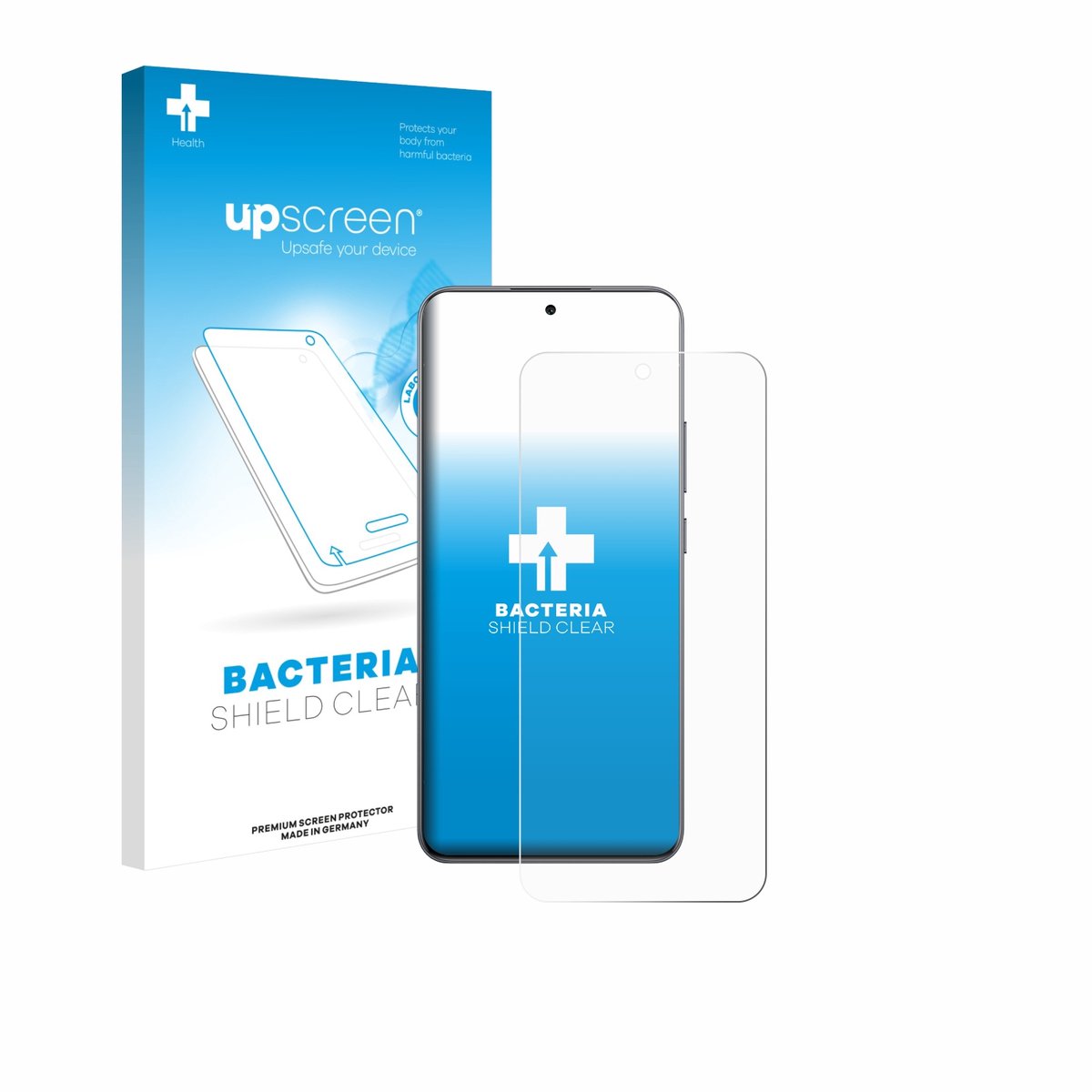 upscreen - Screenprotector voor Oppo F29 - Folie Beschermfolie transparant antibacterieel