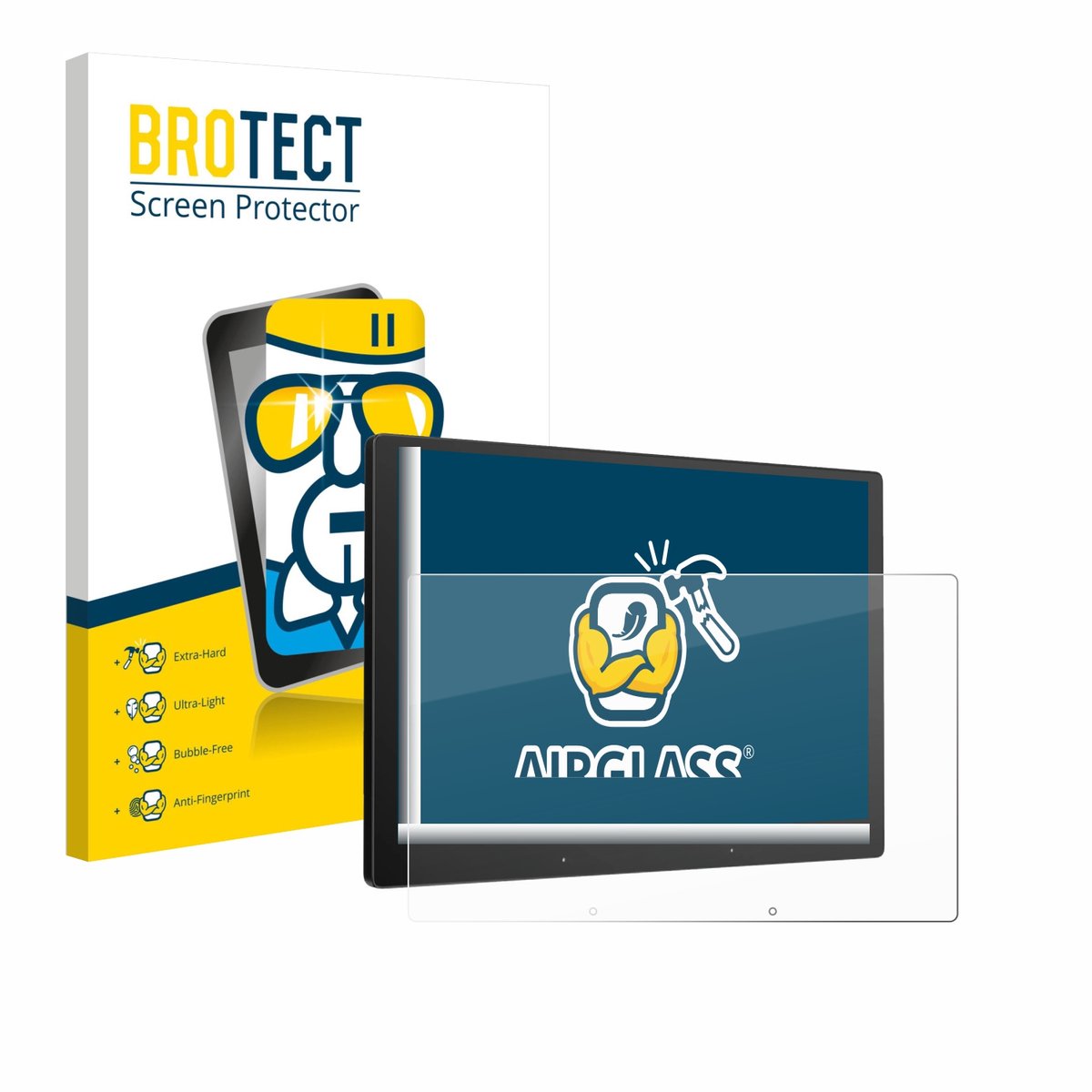 Screenprotector voor Atoto X10 10" X10G211E Beschermglas transparant