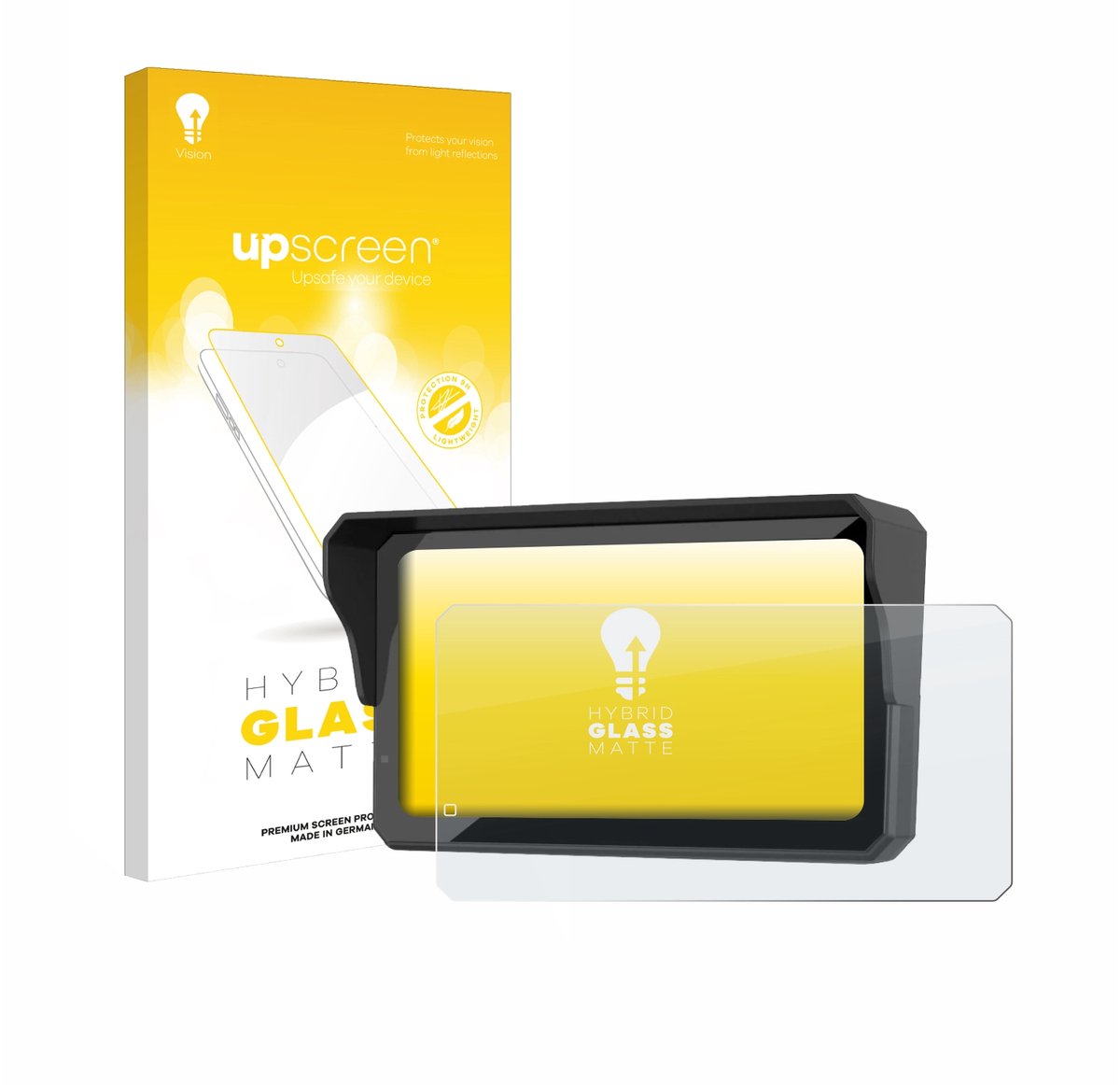 upscreen - Screenprotector voor Carpuride W602BS - Folie Beschermfolie Beschermglas matte
