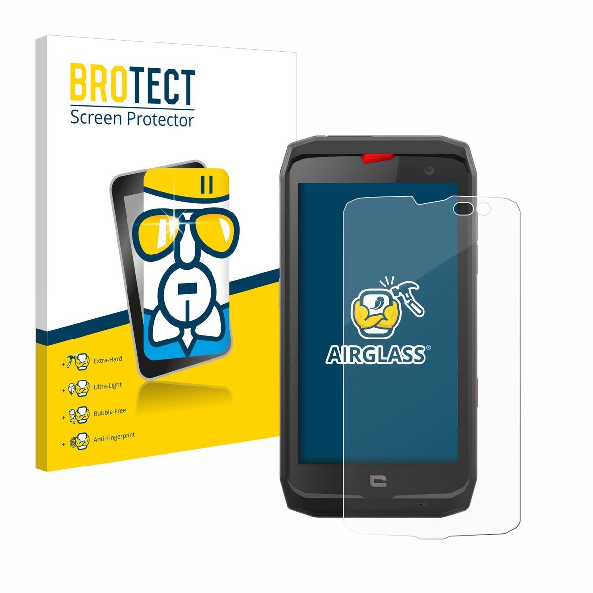 Screenprotector voor Crosscall Action X3 Beschermglas transparant