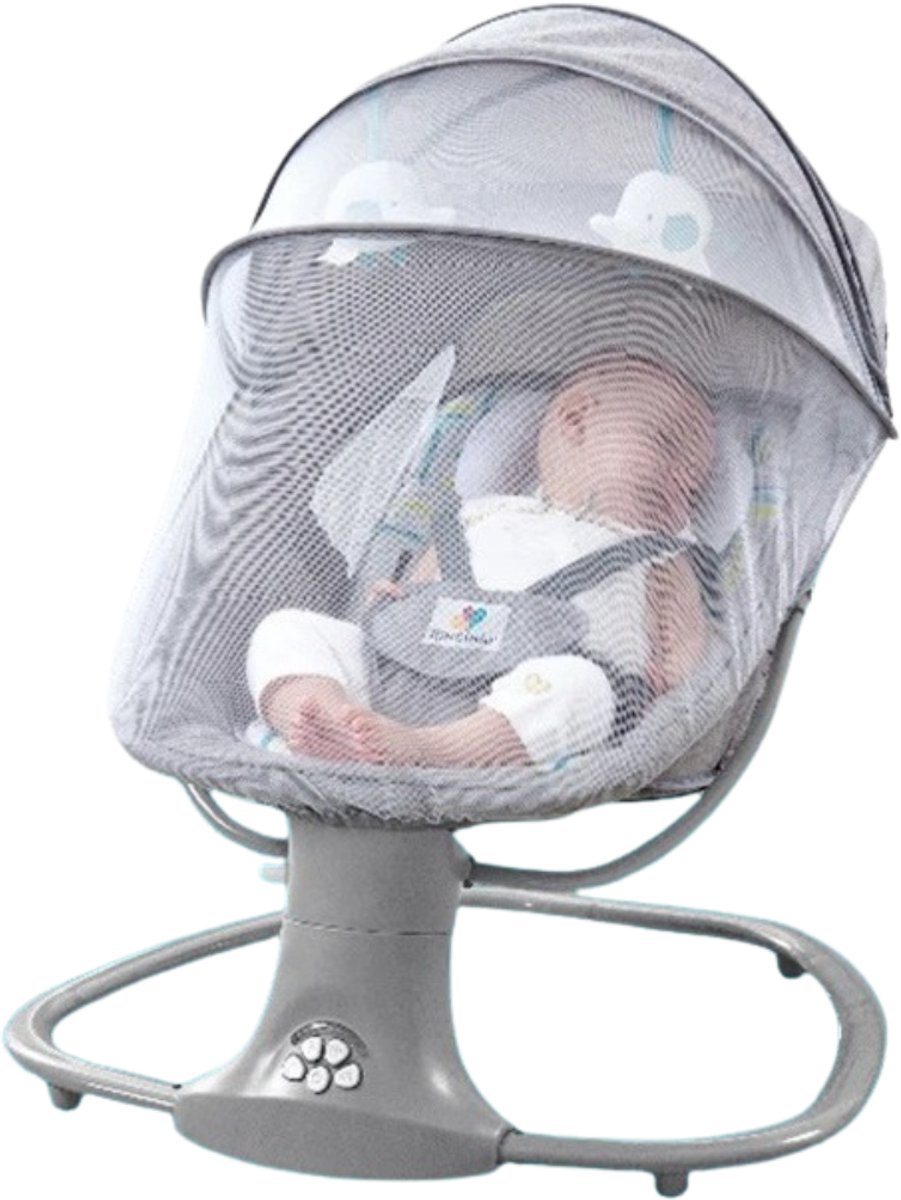 HHHK - Elektrische Wipstoel - Babyschommel - Wipstoel - Elektrische Babyschommel - Babyswing - Elektrische Wipstoel Baby - Baby