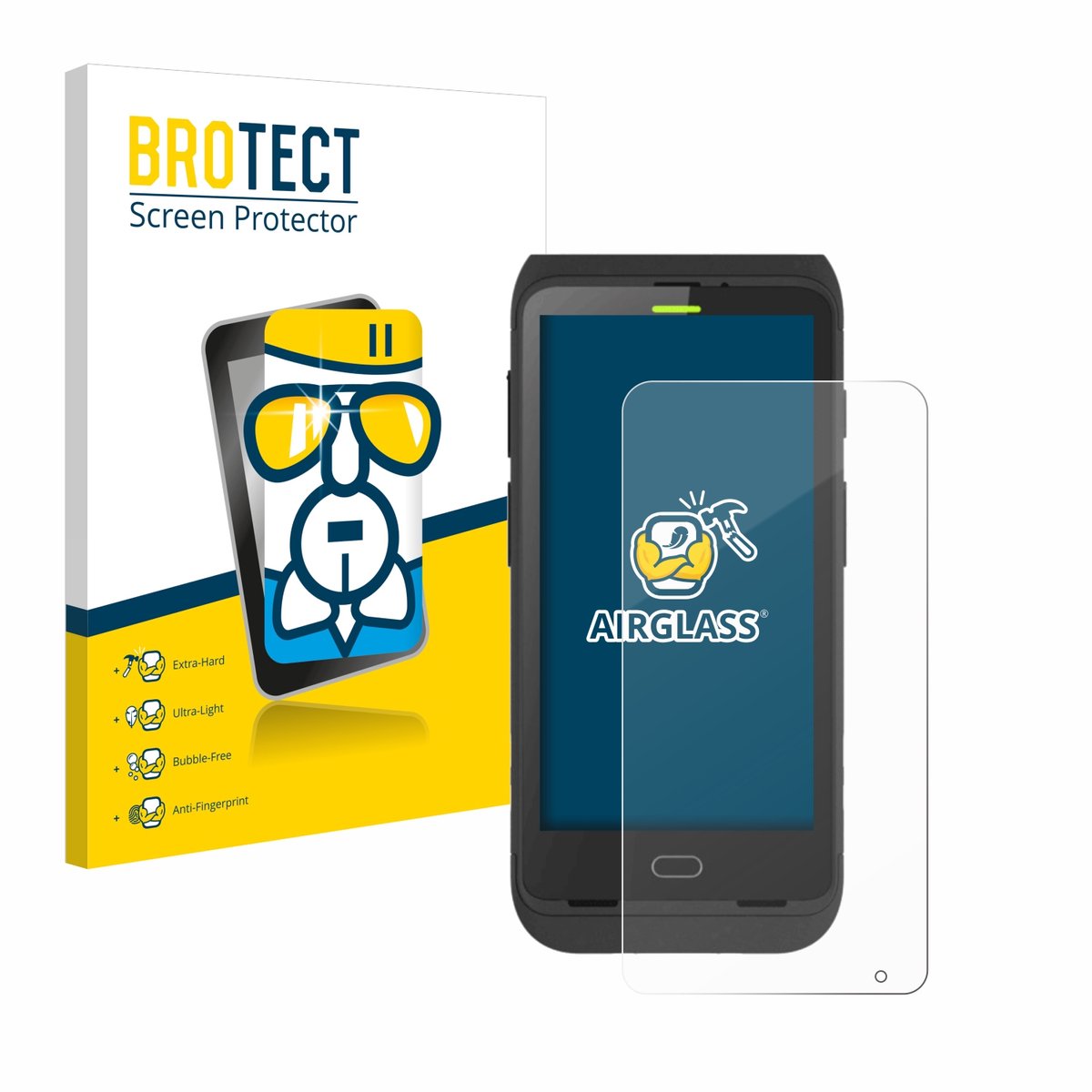 Screenprotector voor Honeywell CT40 XP Beschermglas transparant
