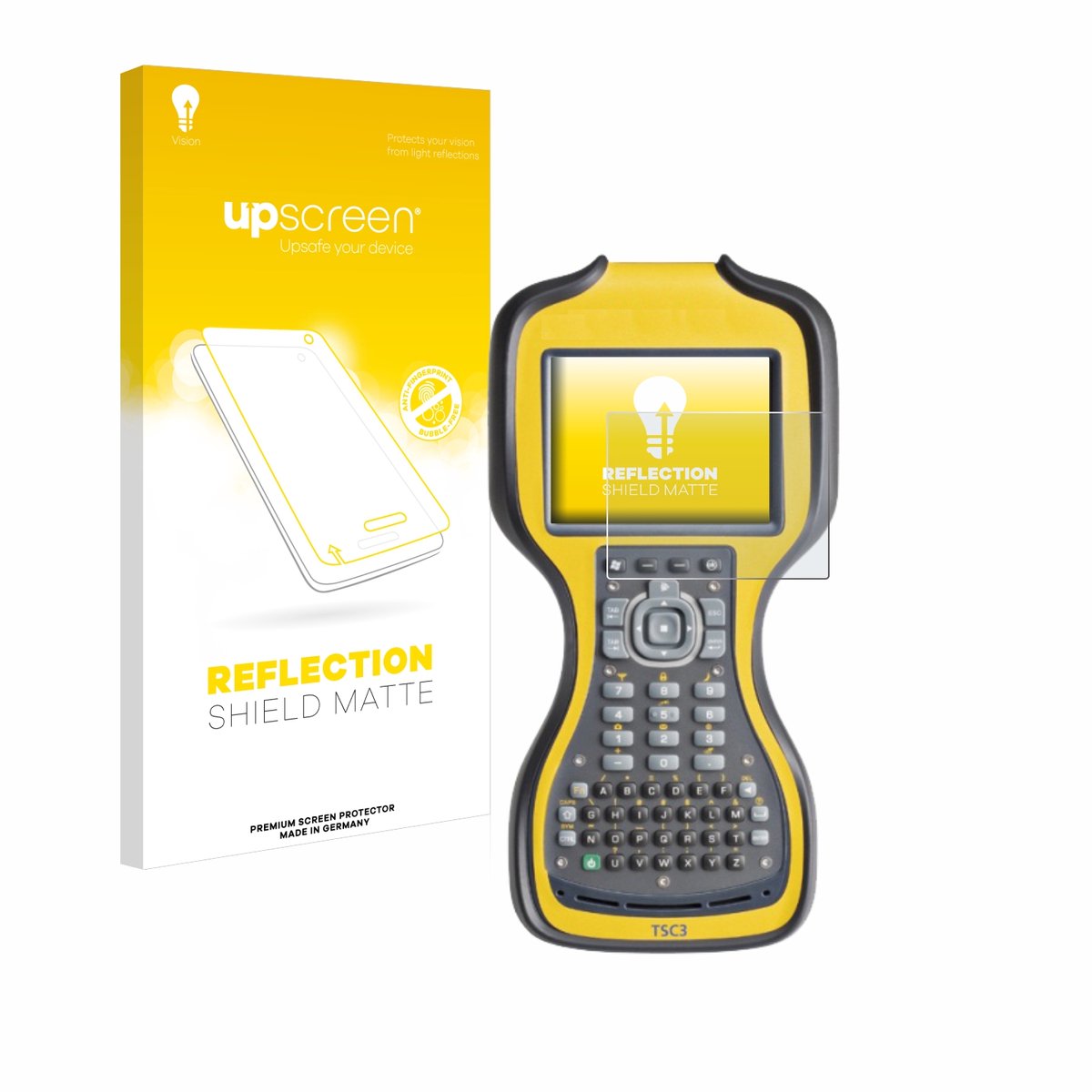 upscreen - Screenprotector voor Trimble TSC3 - Folie Beschermfolie anti glare matte