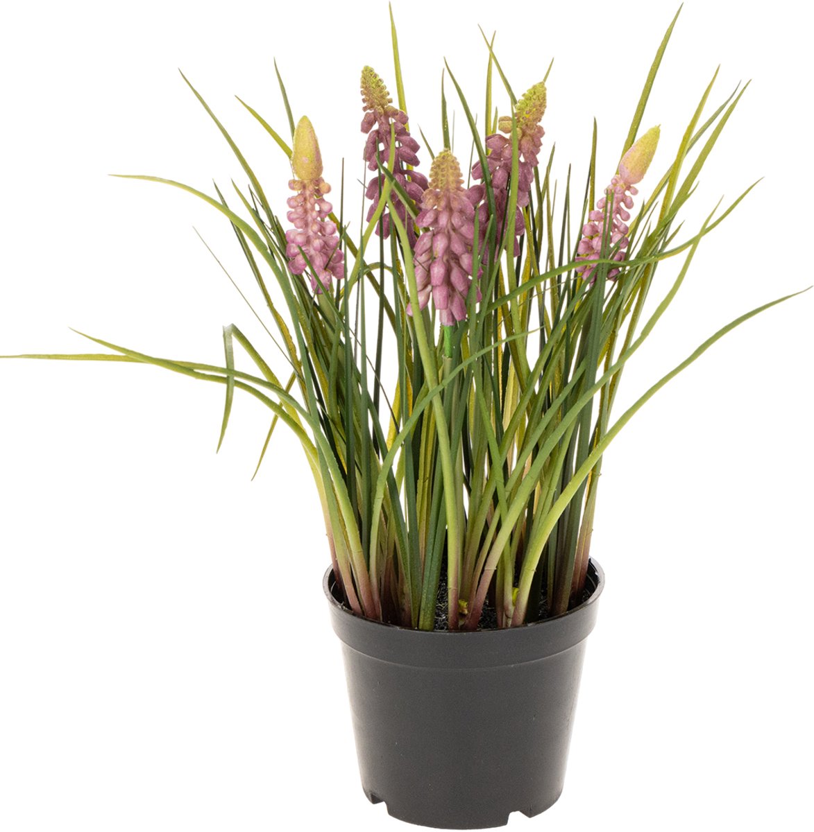 Viana Kunstmatige hyacintplant in een pot, perfecte decoratie voor thuis en Roze