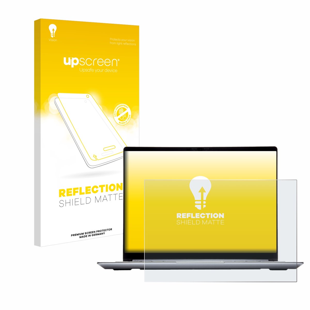 upscreen - Screenprotector voor Framework Laptop 13 - Folie Beschermfolie anti glare matte