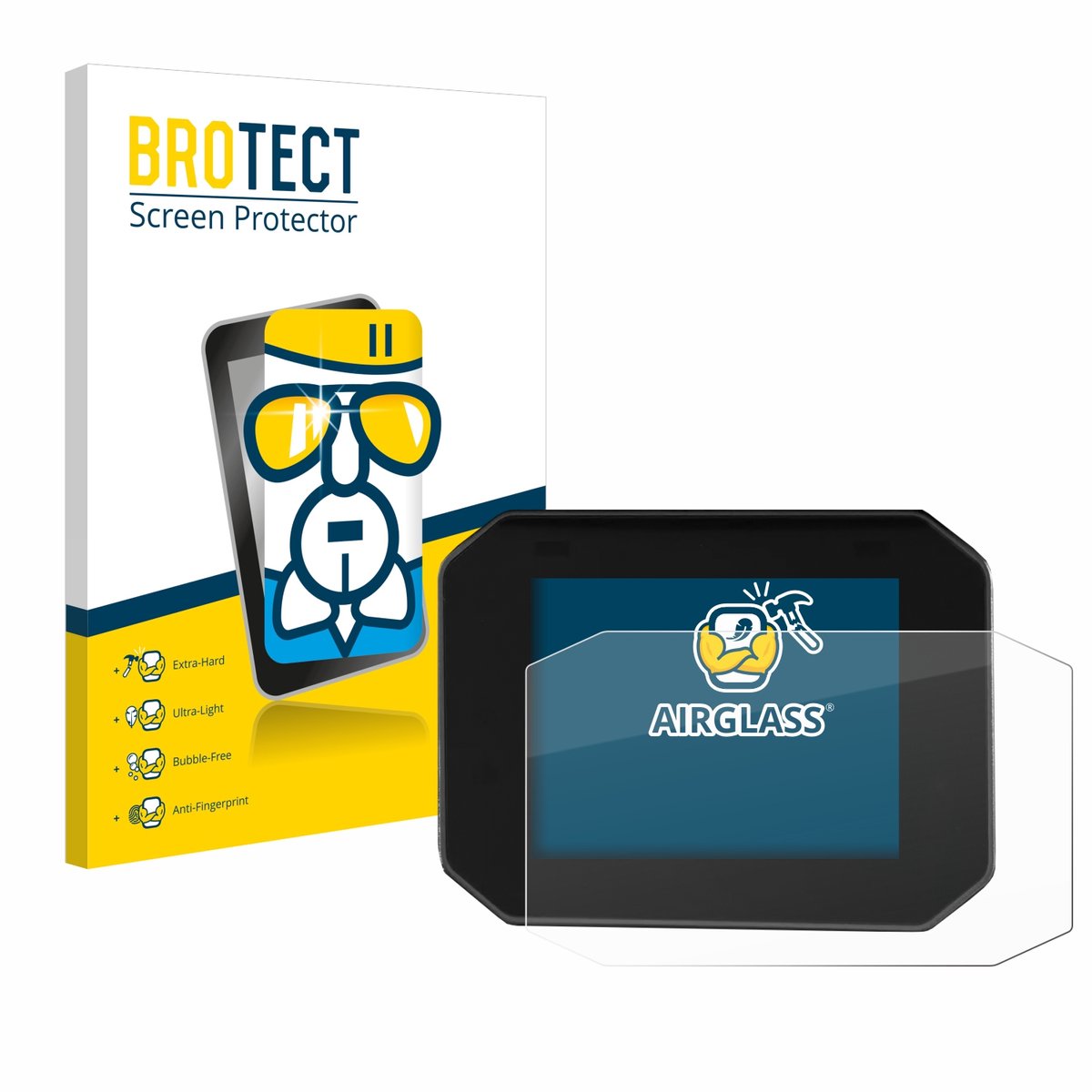 Screenprotector voor Moto Guzzi Stelvio 2024 Beschermglas transparant
