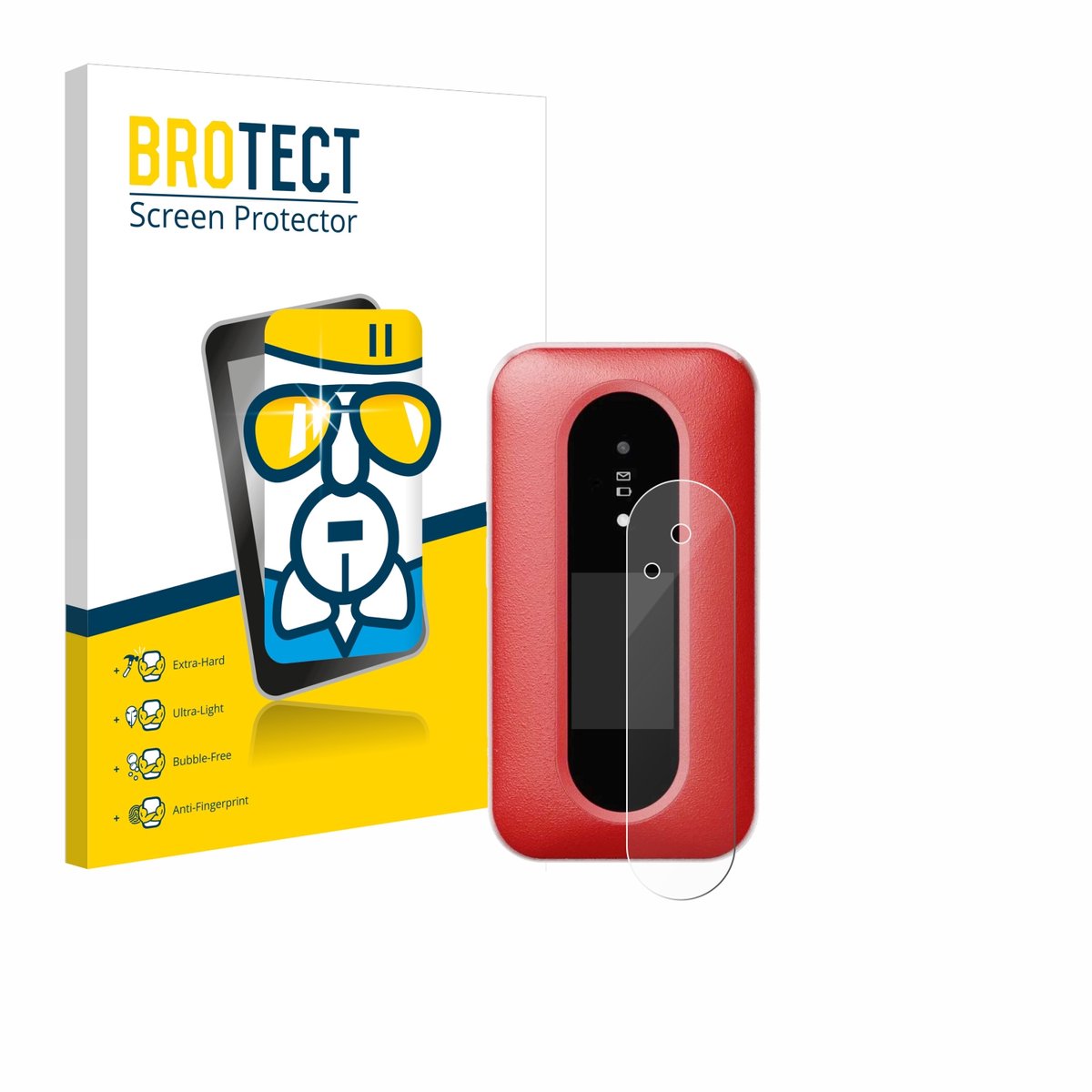 Screenprotector voor Doro Leva L30 (Extern Beeldscherm) Beschermglas transparant