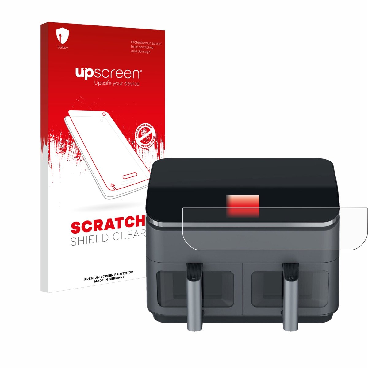 upscreen - Screenprotector voor Cosori CAF-R9 - Folie Beschermfolie transparant