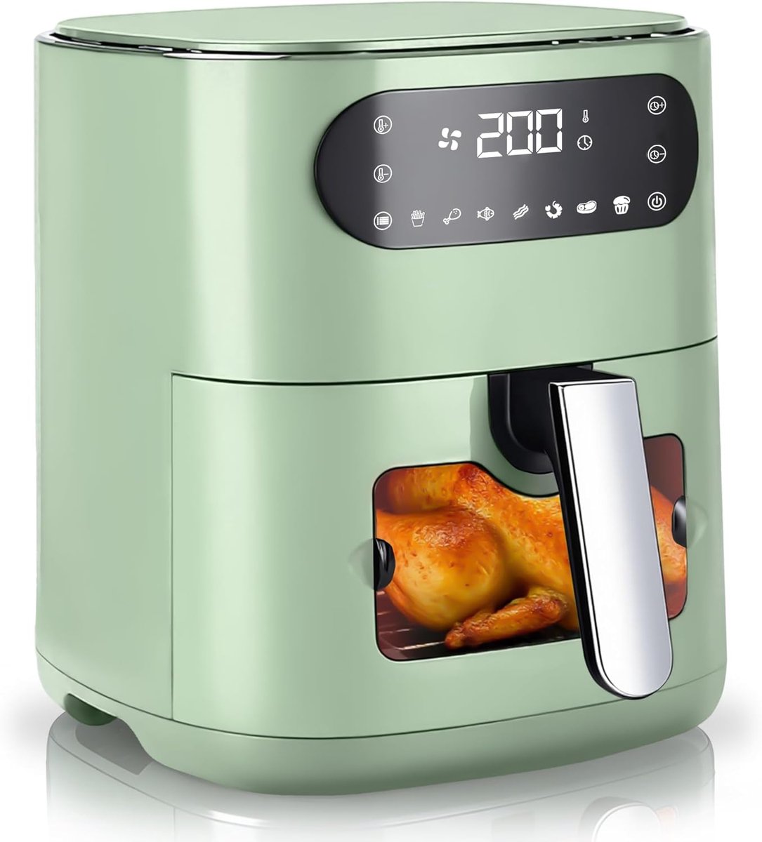 Glitzerlife Heteluchtfriteuse 6L met Dubbele Lade - Shenzhen Gelvke Business Co., - €59,99