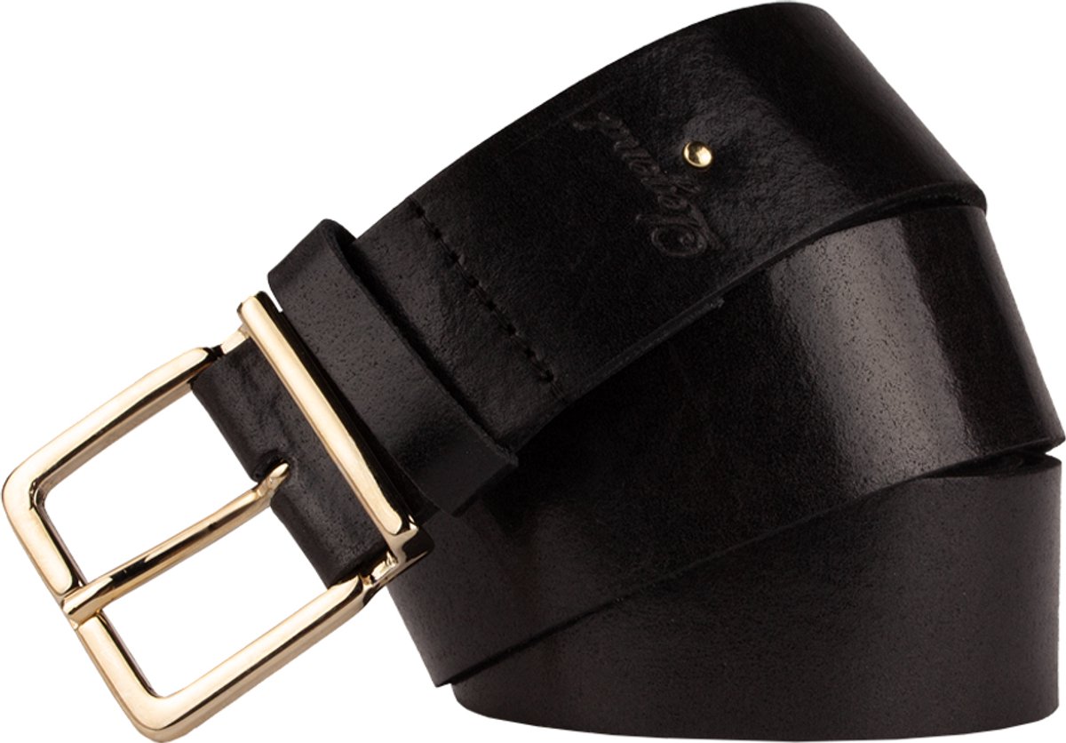 Legend Dames - Leren riem - Zwart - 90cm