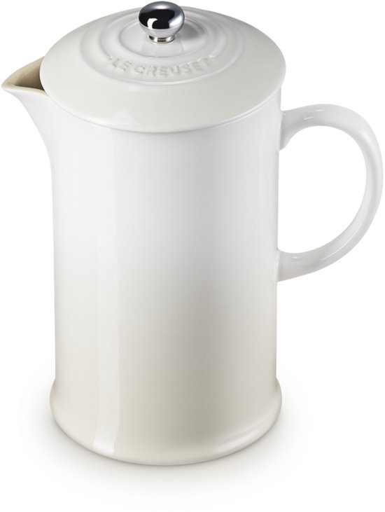 Le Creuset Cafetiere - Meringue - 1 liter