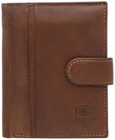 Peterson Classic - Portefeuille Homme - Cuir Véritable - Fermeture à Pression - Protection RFID