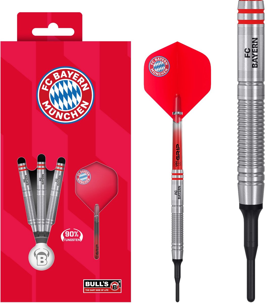 BULL'S FC Bayern München 90% - Soft Tip Darts