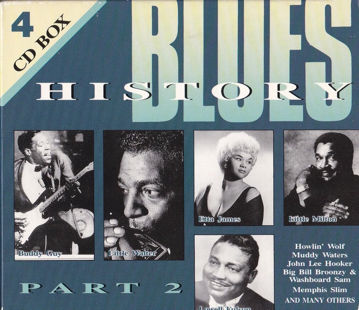 Blues History part 2 (4CD-box)