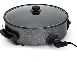 MIRA® Partypan -Airfryer -Hapjespan - Zwart - 43cm x 48cm x 21cm