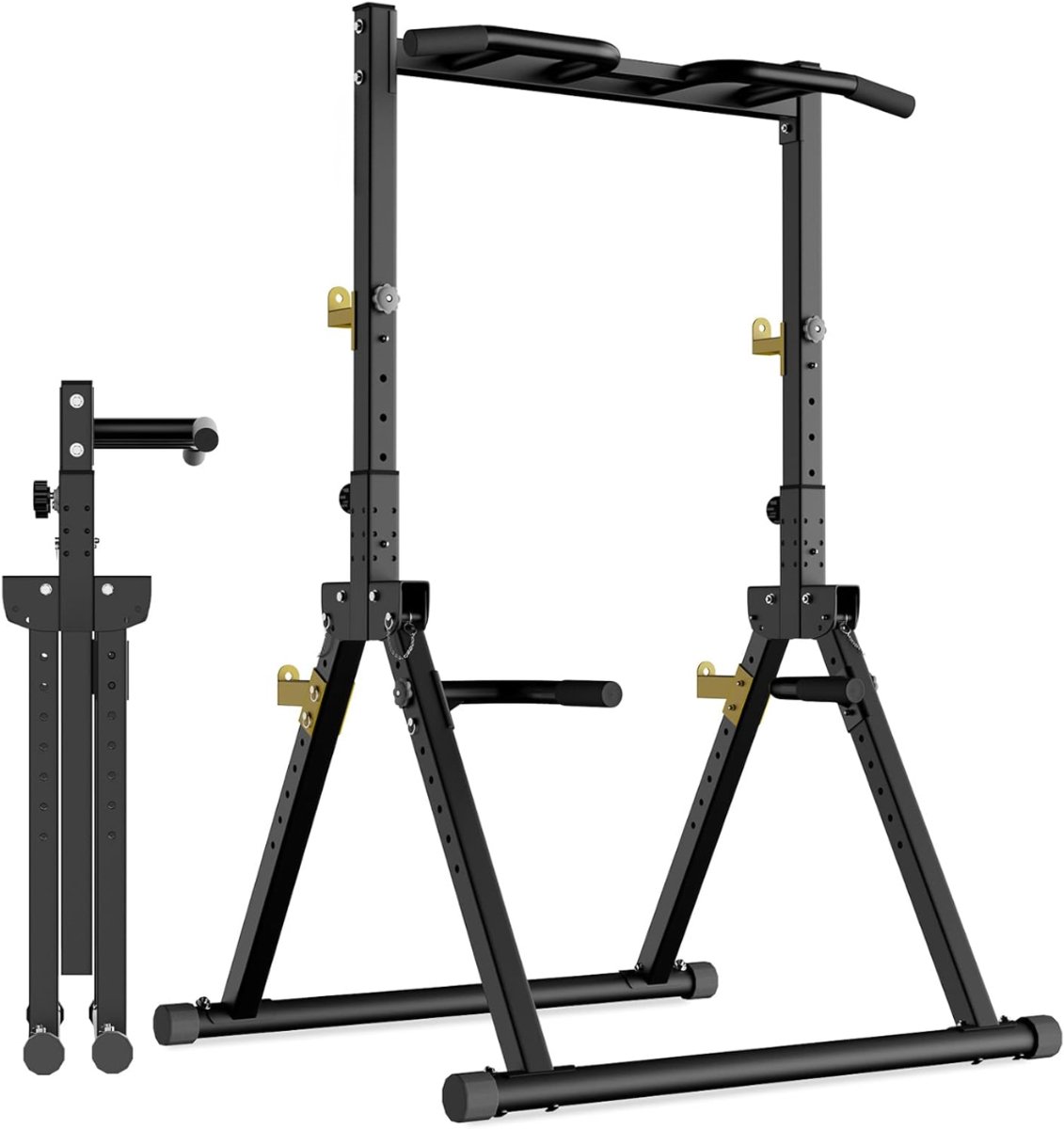 DnA® Squat Rack - Squat Wedge - Power Rack - Zwart - 135cm x 115cmx 223cm