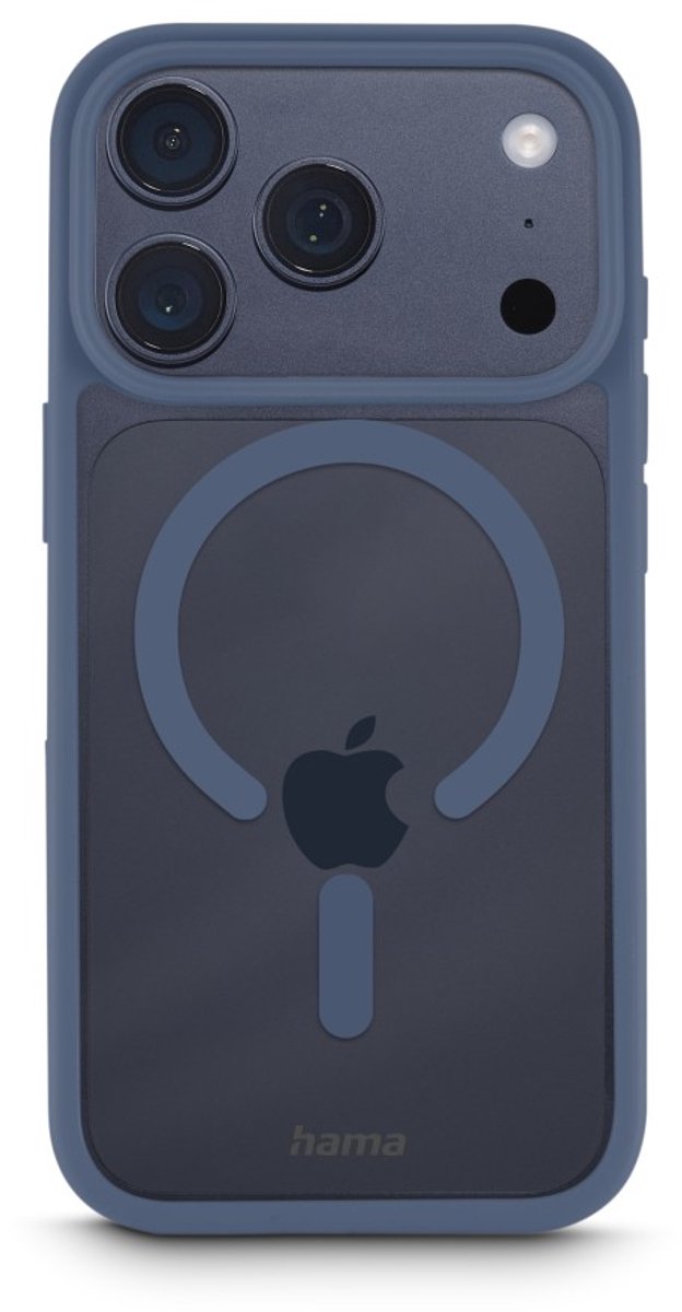HAMA hoesje geschikt voor Iphone 17 Pro - Extreme Protect - Magsafe - Transparant