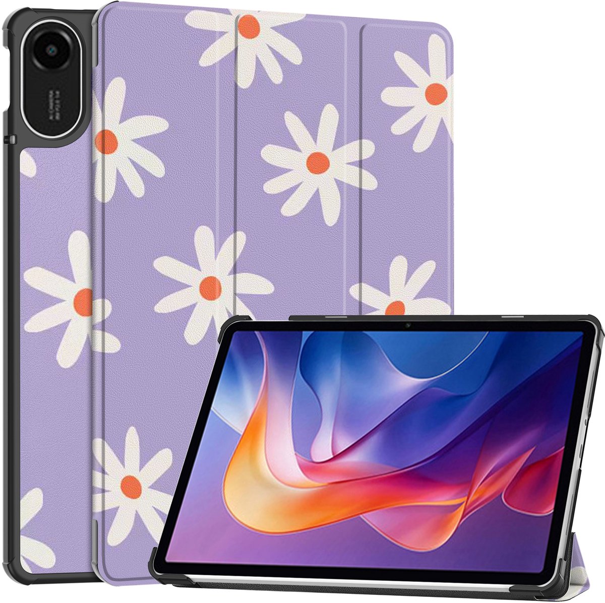 imoshion Tablet Hoes - Geschikt voor Xiaomi Redmi Pad 2 - Design Trifold Bookcase