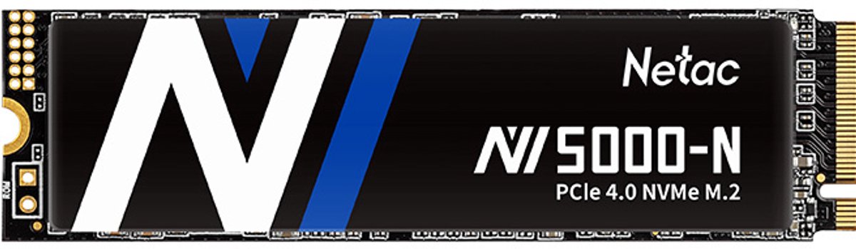 Netac NV5000-N - 1TB NVMe M.2 SSD – PCIe Gen4x4 – Interne SSD voor PC & Laptop