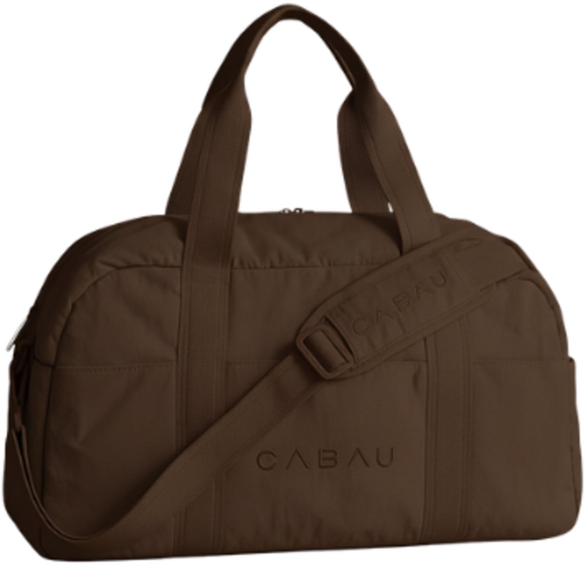 Cabau - Bloom Bag - Sporttas voor Vrouwen - Chocolate Brown - 37,5 Liter - 5 Vakken + 2 Ritsvakken - Gym & Weekendtas - 50x27x20 cm