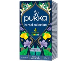 Assortiment Kruidencollectie-infusies 20 Infusie theezakjes|Assortment of Herbal Collection infusions 20 infusion bags|Assortiment d'infusions Herbal Collection 20 sachets infuseurs