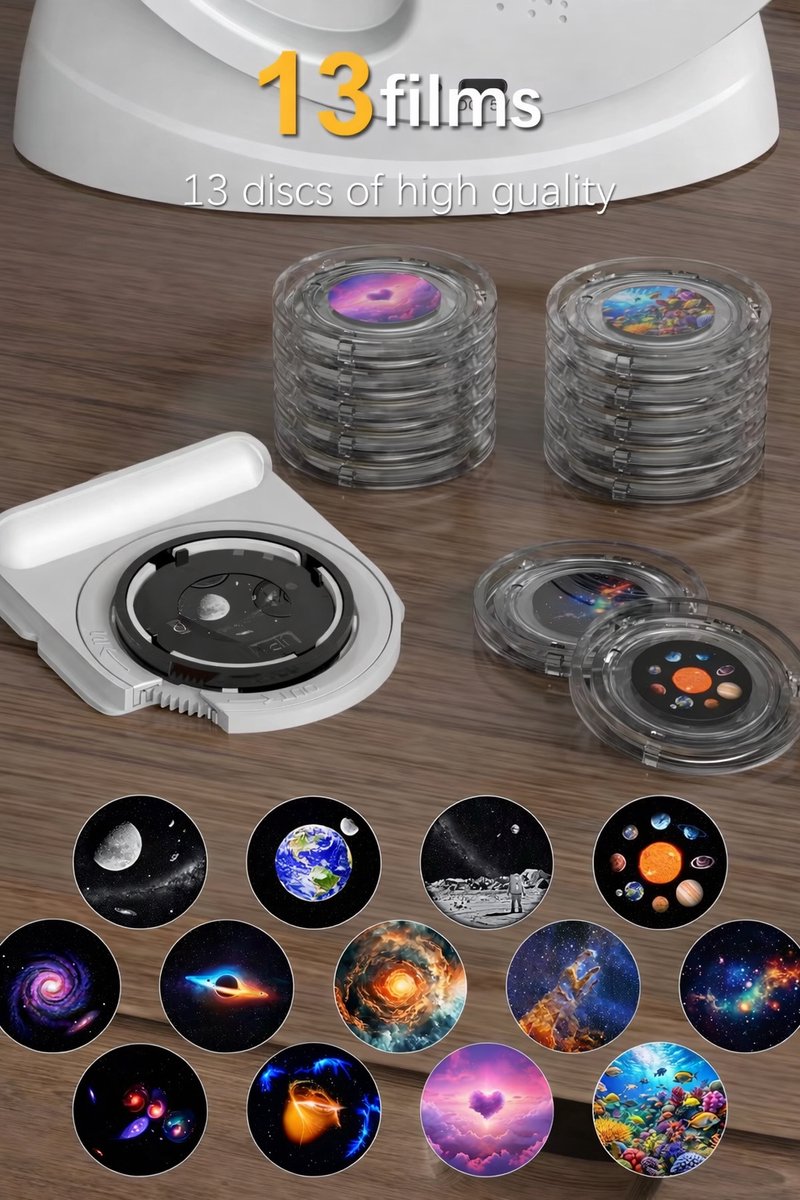 Multifunctionele Galaxy Projector – Sterren Projector – RGB Sfeerlamp – Smart Nachtlamp – Projector – Bluetooth Speaker – Timer & Wekkerfunctie – foto 7