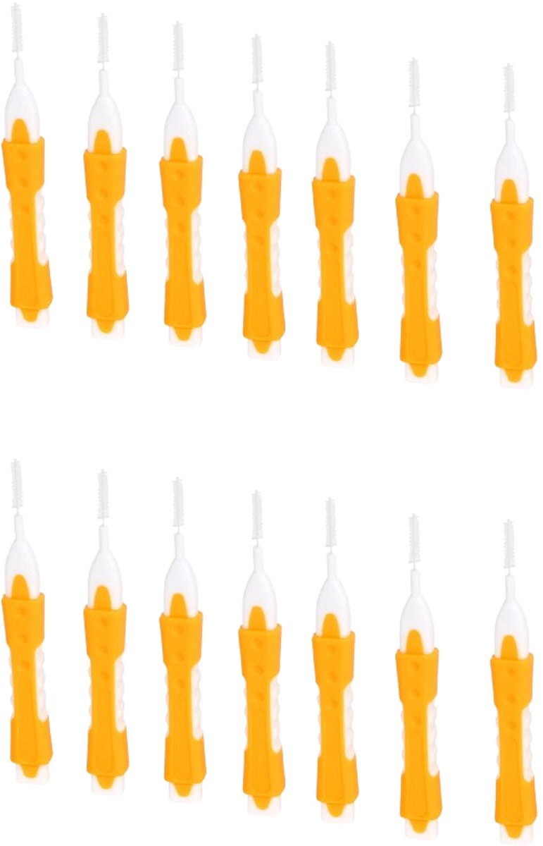 Interdental Borsteltjes - 14 Stuks - Tanden - Flosser - Tandenragers - Floss - Brushes - 0.8 mm