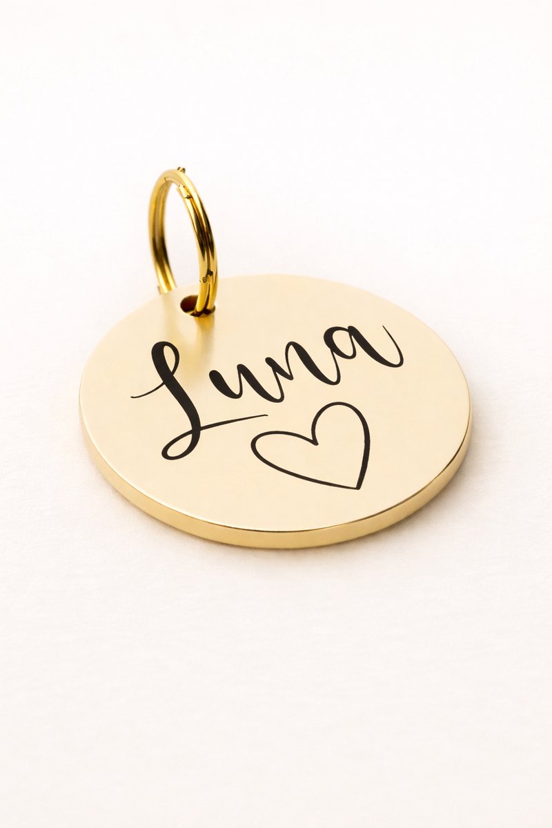 Gepersonaliseerde naam- en adrestag