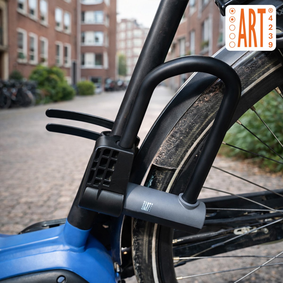 Maxx-Locks Huntly Beugelslot - Fietsslot ART 2 - 20cm - Zwart