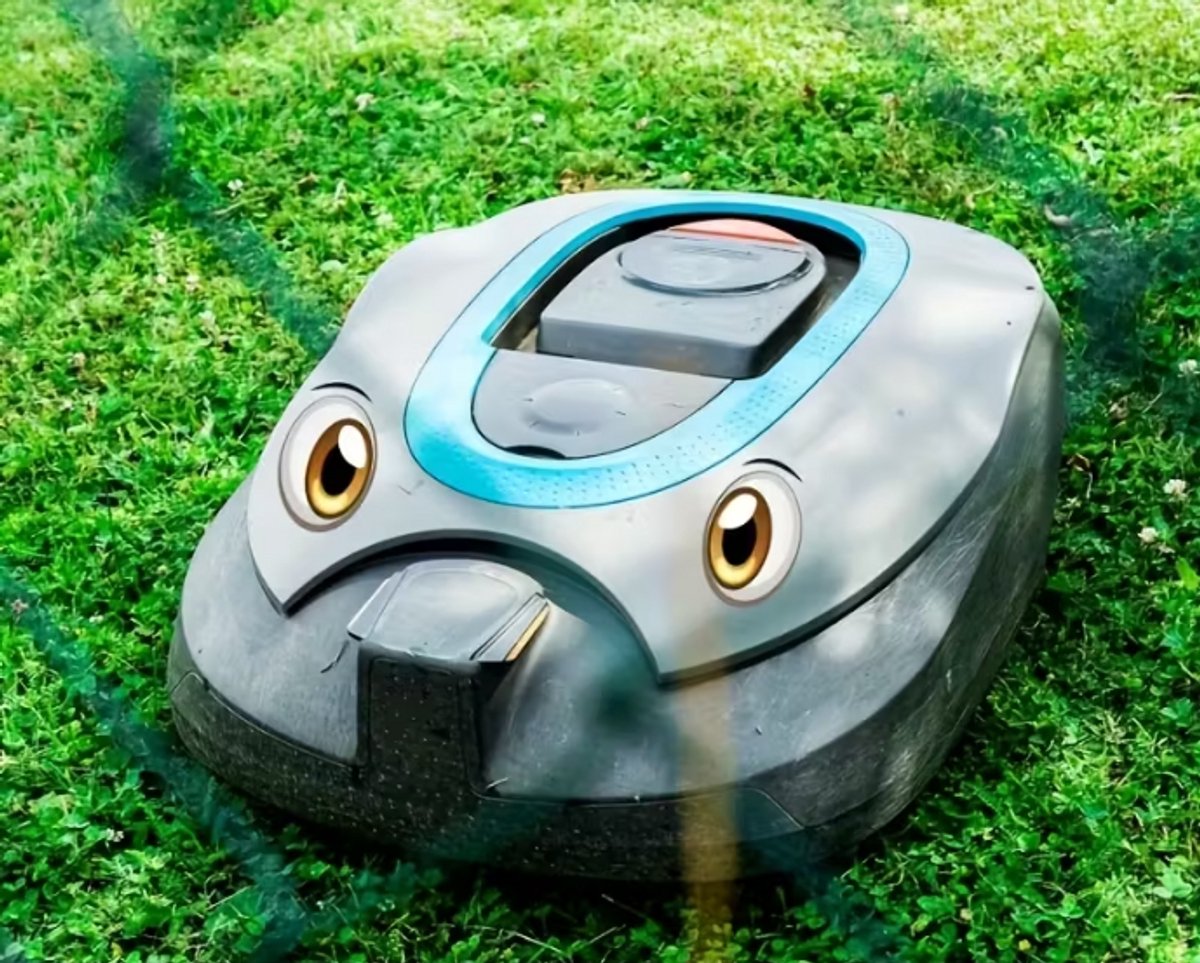 Robot Oog Stickers – Set van 2 – Geschikt voor Robotmaaier & Robot Stofzuiger – Cartoon/Anime Ogen – Waterbestendige Vinyl Decoratie