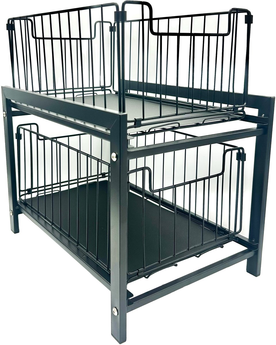 Lade organizer - Gootsteenkast organizer Parijs - Metalen design