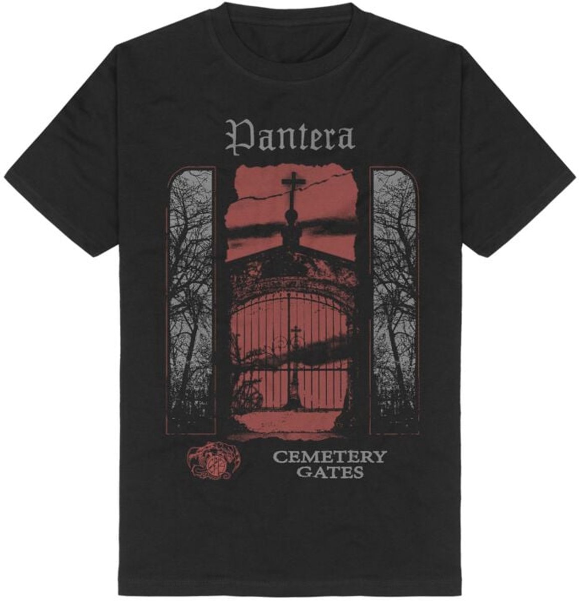 Pantera Cemetary Gates Heren T-shirt - zwart - 3XL