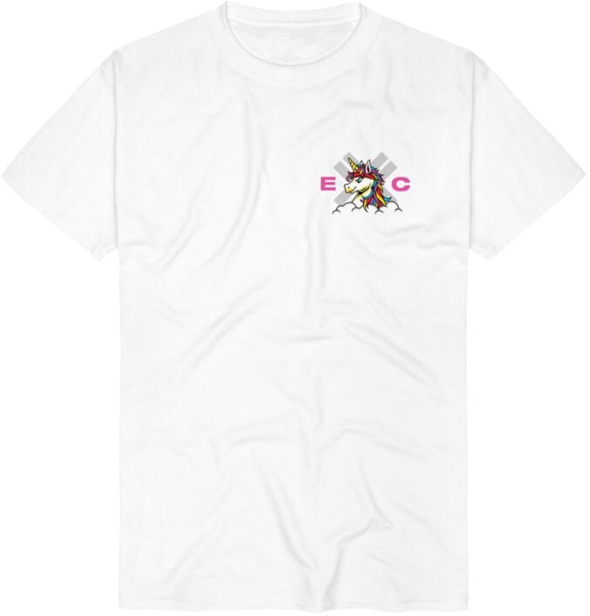Electric Callboy Spaceman Unicorn Heren T-shirt - wit - 3XL