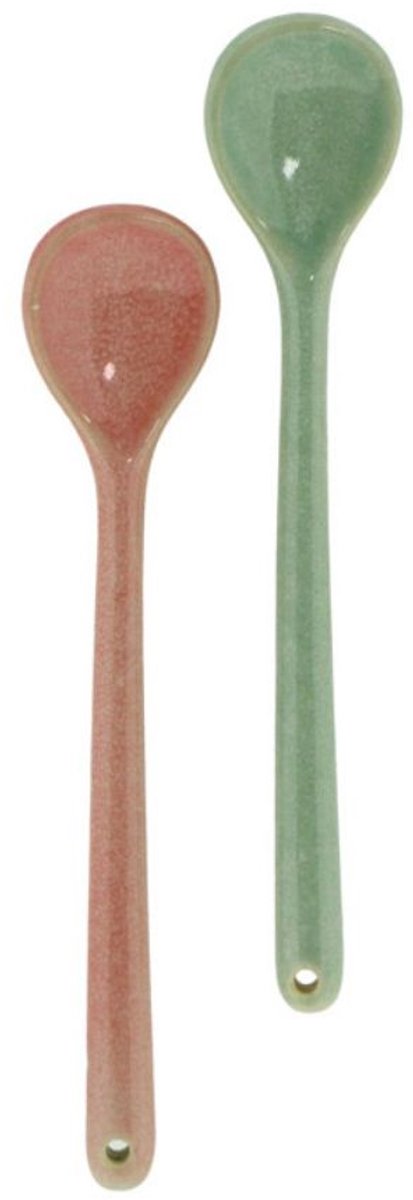 Home Society Lepel Sofie Roze / Groen