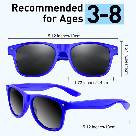 Zonnebrillen Kinderen Neon Kleuren - Feestartikelen en Strandaccessoires — afbeelding 3