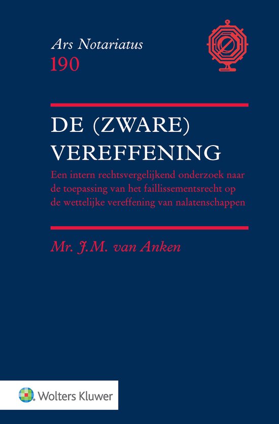 Ars notariatus 190 - De (zware) vereffening - cover
