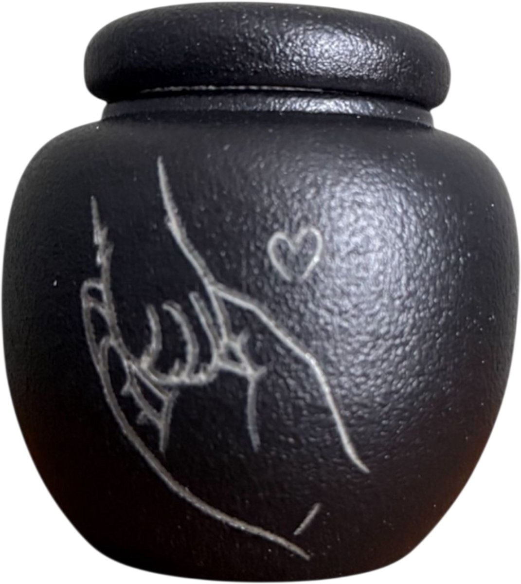 Katten urn - Urne kat - 7x6cm - Urn huisdier - Dierenurn - Urn kat zwart - Urn voor kat - Urn kat - Urn poes - Mini urn kat - Kat urn - Mini urn - Mini-urnen - Gedenkartikelen - Gedenksteen - Gedenksteen kat