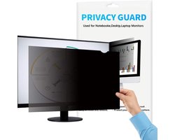 Famanu – 24" Computer Privacy Schermfilter - Desktop Monitor Privacy Screen Protector - UV & Blauwlichtfilter (24 inch 16:9)